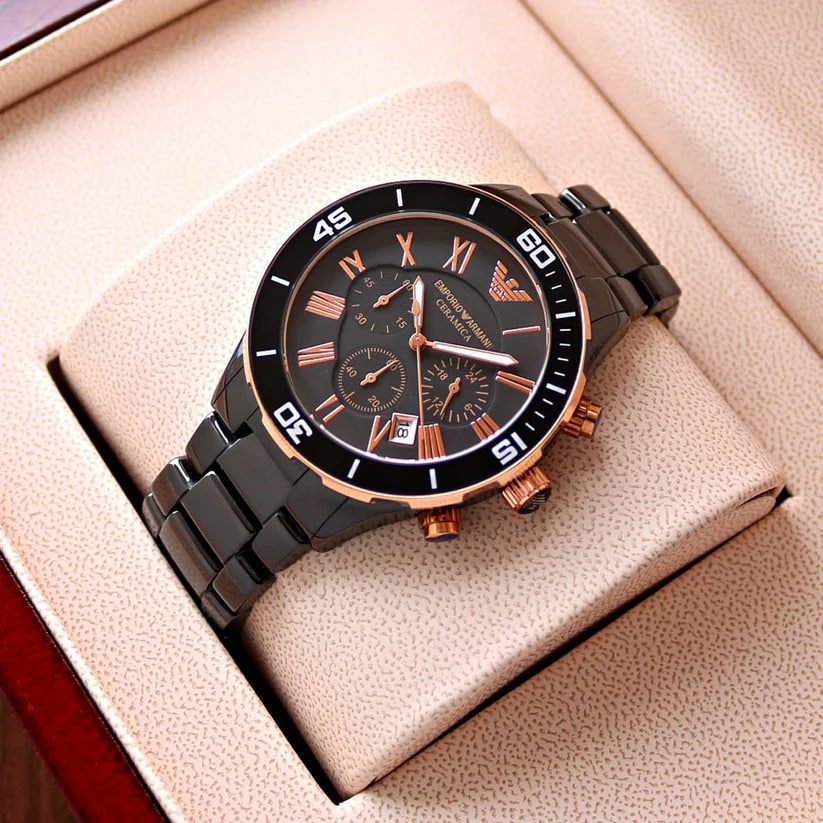 Emporio Armani Black First Copy watch Emporio Armani Black First Copy watch