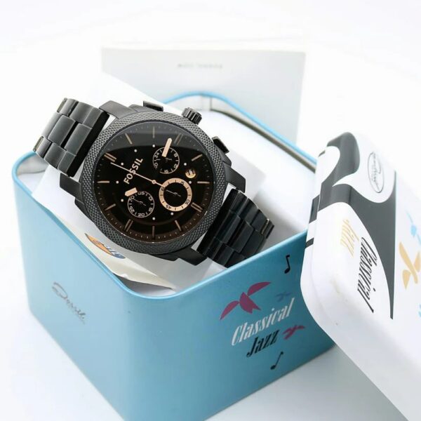 Fossil Machine Chronograph Black Dial Men’s Watch