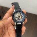 Omega Black World Map First Copy Watch