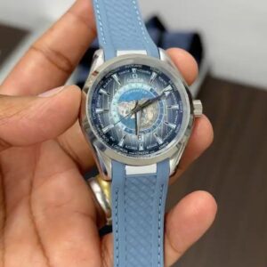 Omega Blue World Map First Copy Watch