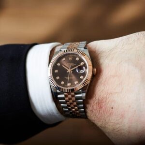 Rolex Datejust 41 Silver Brown