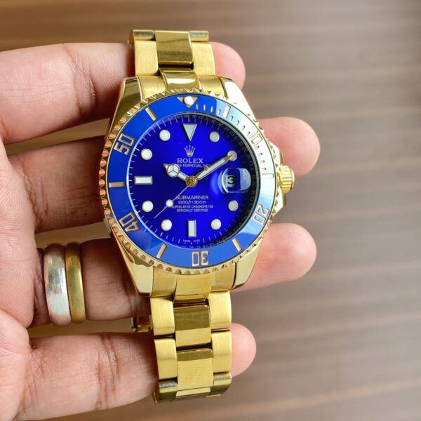 Rolex Submariner Blue Automatic Watch