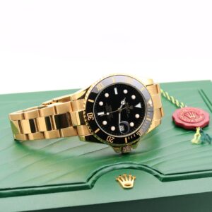 Rolex Submariner Full Gold black Dial Swiss Automatic Watch