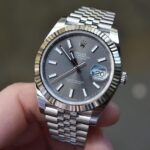 The Rolex Datejust 41 in Oystersteel and white gold