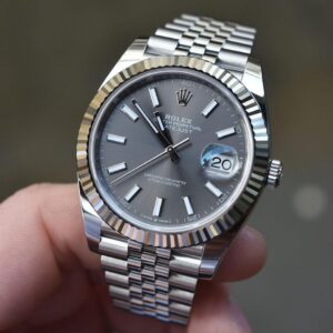 The Rolex Datejust 41 in Oystersteel and white gold