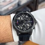 Tommy Hilfiger Stainless Steel Black Body Watch
