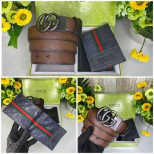Premium Gucci Belt & Wallet Combo (TD132)