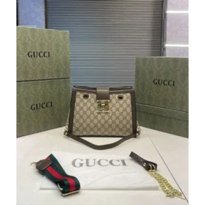 Imported Gucci Padlock Signature Leather Shoulder Bag with Og Box (DW971)