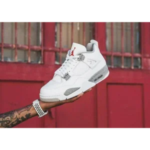 First Copy Air Jordan 4 White Oreo Shoes for Men (AME266)