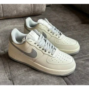 Classy Nike Airforce 1 07 Low Dark Grey White Sail Shoes for Men (SW4694)