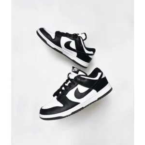First Copy Nike SB Dunk Low Retro Panda Black White Shoes for Men (HOF65)