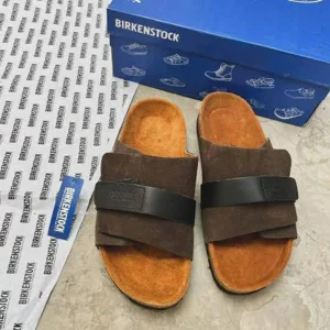 First Copy Birkenstock Kyoto Suede Brown (TC112)