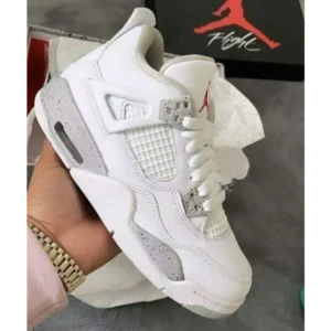 Imported Air Jordan Retro 4 White Oreo Shoes for Men (SOH39)