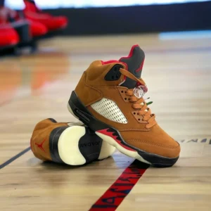 Classy Nike Air Jordan 5 SE Craft Light Orewood Brown Shoes for Men (SW4708)
