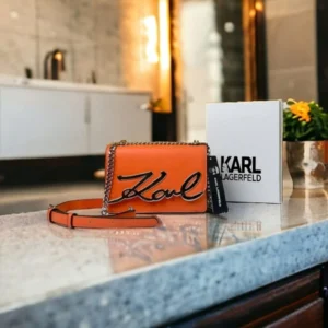 Imported Karl Lagerfeld K Signature Cross Body Shoulder Bag with Og Box & Dust Bag (DW978)