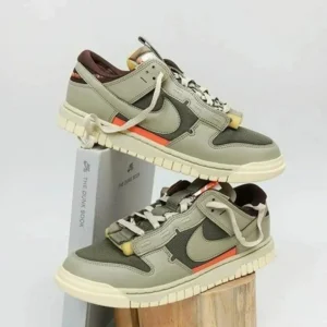 Imported Nike Air Dunk Jumbo Medium Olive Shoes for Men (SOH26)