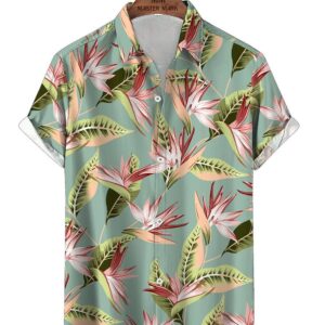 Latest Men's Cotton Slub Printed Shirt