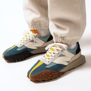 Premium New Balance Xc 72 Storm Blue Yellow Shoes For Men (SW6080)