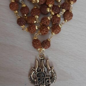 Latest Rudraksha Gold Plated Chain