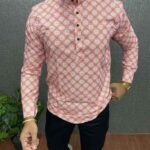 Men's Cotton Blend Printed Full Sleeves Shirt