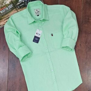 Cotton Solid Full Sleeves Casual Shirt for Men's