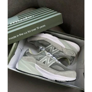 Premium New Balance 990 V6 Classic Grey Shoes for Men (SOH58)