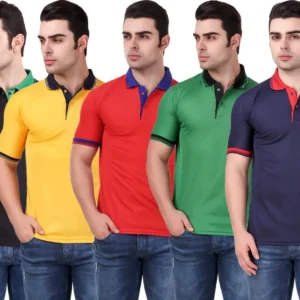 Men's 5 Combo of Polo T-shirt