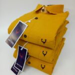Cotton Solid Full Sleeves Slim Fit Casual Shirt