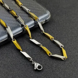 Lovely Gold & Silver Plated Chain
