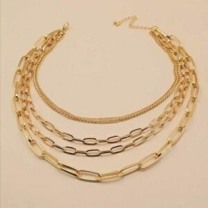 Stylish Gold Plated Western Necklace