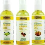 Donnara Organics Olive oil, Argan oil & Wheatgerm Essential Oil (Pack of 3)