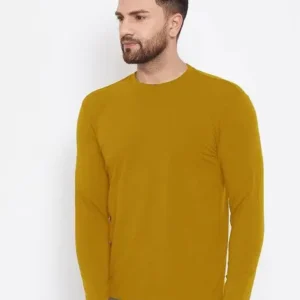 Men's Cotton Printed Full Sleeves Casual T-Shirt