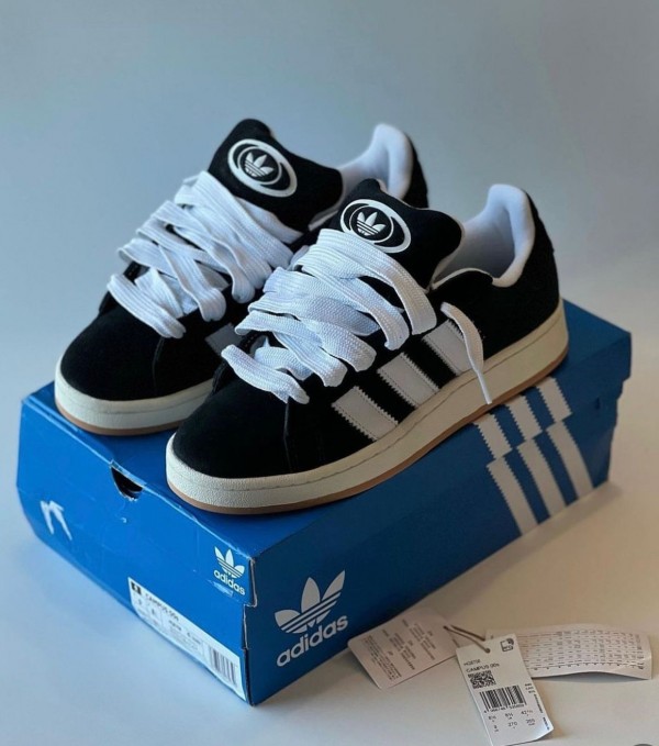Adidas Campus Black First Copy Shoes