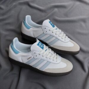 Adidas Samba Halo Blue First Copy Shoes