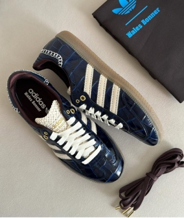 Adidas Samba X Wales Collegiate Navy First Copy Shoes
