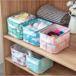 Canvas Storage Box/Drawer Organizer (Pack of 4)