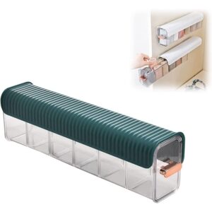 House of Quirk Drawer Underwear Organizer Divider, Wall Mount 6 Cell Drawer Storage Boxes (Pack of 1)