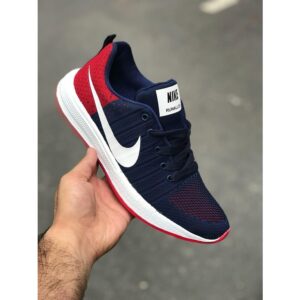 Nike Shoes : Men's Ultra Light Weight Sports Shoes - Navy Blue, Red (BNK-1983179)