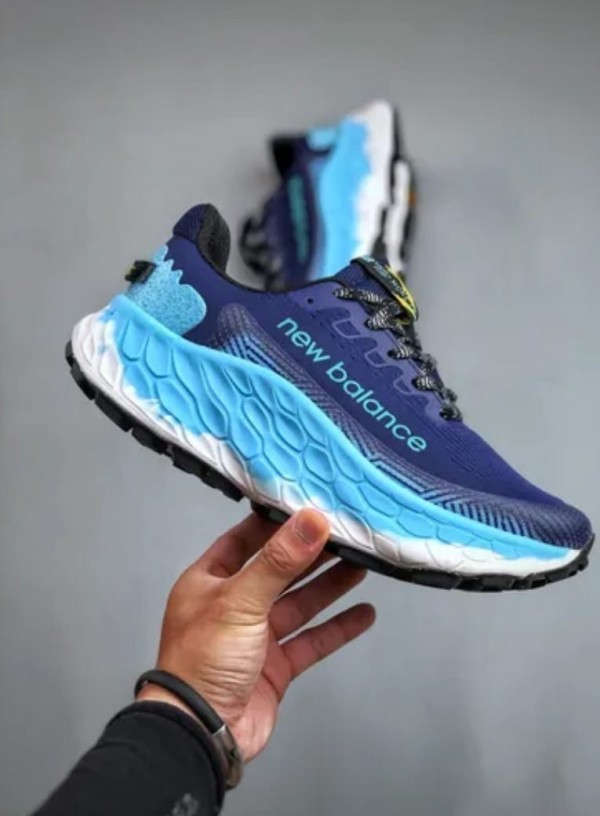 New Balance Fresh Foam V3 More Trail Blue First Copy Shoes