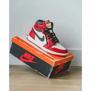 First Copy Nike Air Jordan Retro 1 High Lost And Found Shoes for Men (BV232)