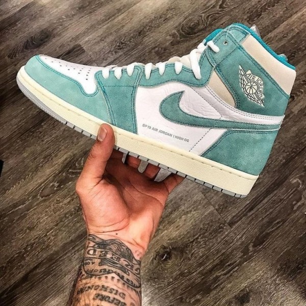Nike Jordan 1 Retro High Turbo Green First Copy Shoes