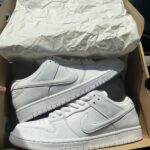 Nike SB Dunk Low Triple White First Copy Shoes