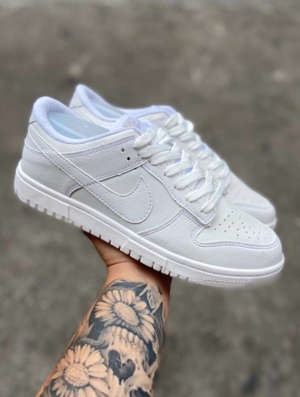 Nike SB Dunk Low Triple White First Copy Shoes