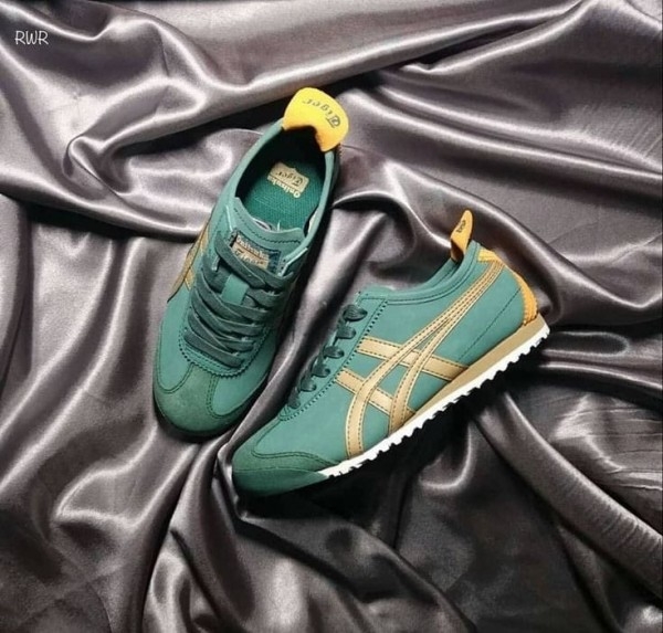 Onitsuka Tiger Mexico 66 Green Safari First Copy Shoes WeftKart