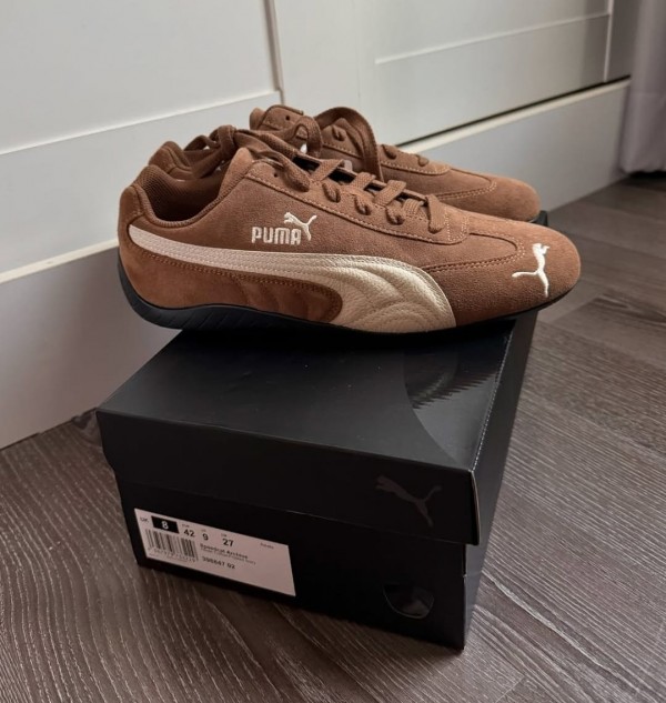 Puma Speedcat Archive - First Copy Shoes in Haute Coffee Ivory