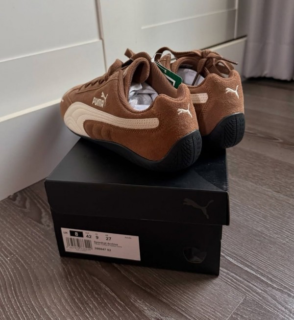 Puma Speedcat Archive - First Copy Shoes in Haute Coffee Ivory
