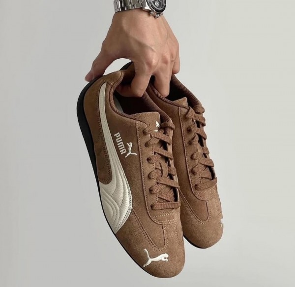 Puma Speedcat Archive - First Copy Shoes in Haute Coffee Ivory