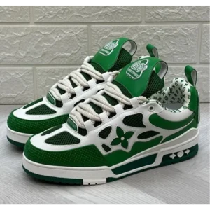 Trendy Louis Vuitton Trainer Green Shoes For Men (SW6764)