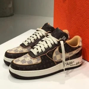 Premium Nike Air Force 1 X Louis Vuitton Shoes For Men (SW5877)