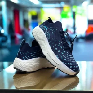 Trendy Skechers Max Road Hyper Burst Blue White Shoes For Men (SW5717)